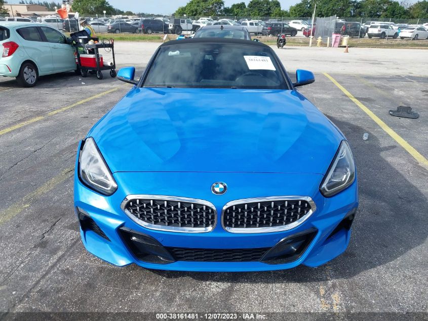 2020 BMW Z4 Sdrive30I VIN: WBAHF3C06LWW57110 Lot: 38161481