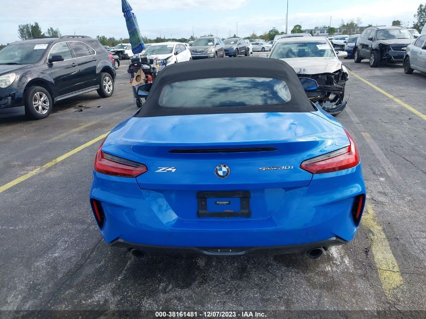 2020 BMW Z4 Sdrive30I VIN: WBAHF3C06LWW57110 Lot: 38161481