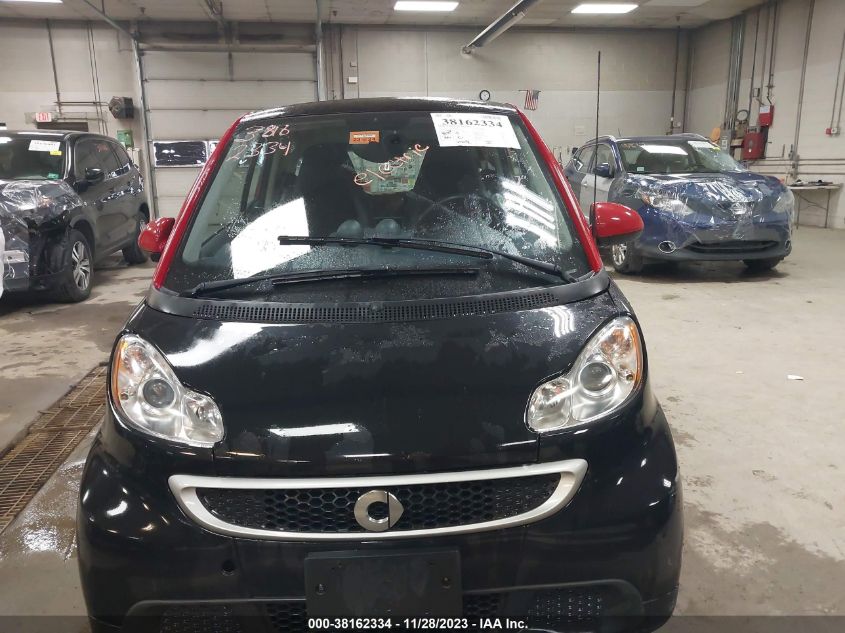 2015 Smart Fortwo Electric Drive Passion VIN: WMEEJ9AAXFK824424 Lot: 38162334