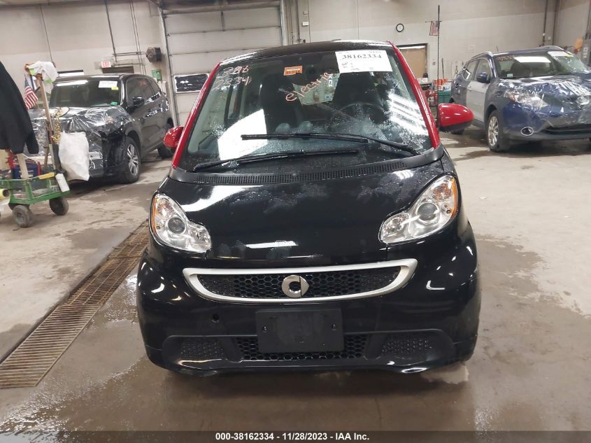 2015 Smart Fortwo Electric Drive Passion VIN: WMEEJ9AAXFK824424 Lot: 38162334