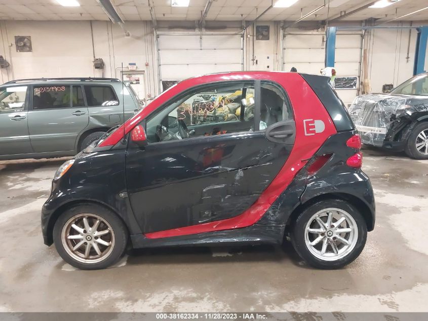 2015 Smart Fortwo Electric Drive Passion VIN: WMEEJ9AAXFK824424 Lot: 38162334