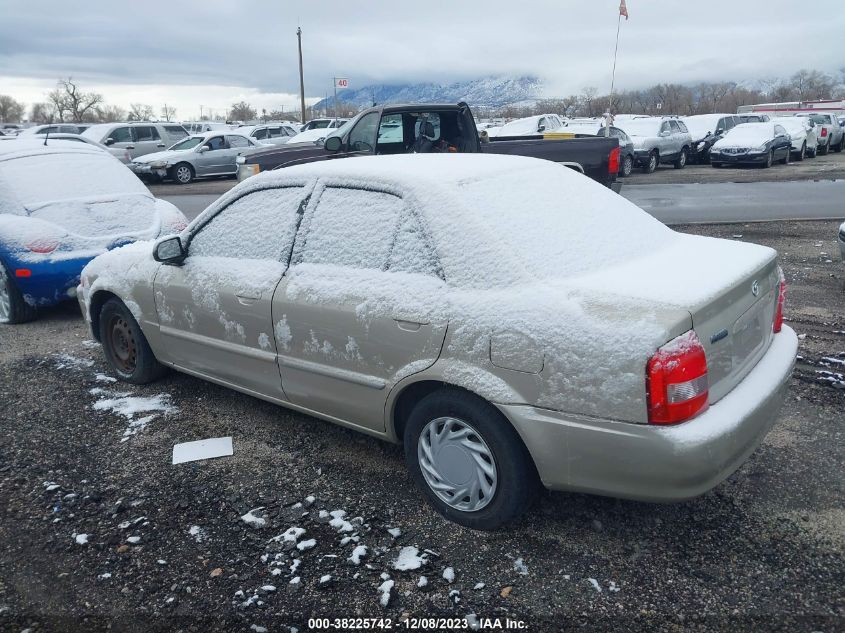 1999 Mazda Protege Dx/Lx VIN: JM1BJ2227X0172584 Lot: 38225742