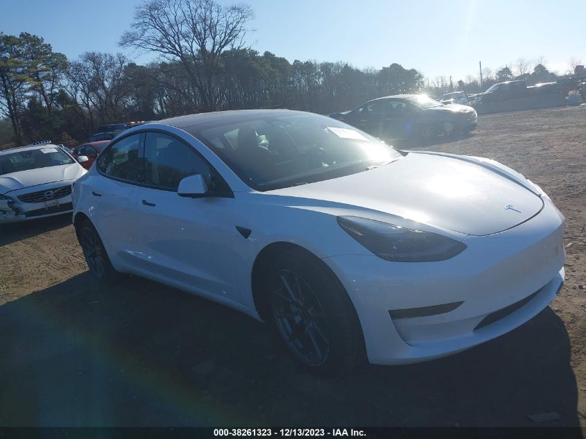 2021 Tesla Model 3 Standard Range Plus Rear-Wheel Drive VIN: 5YJ3E1EAXMF867712 Lot: 38261323