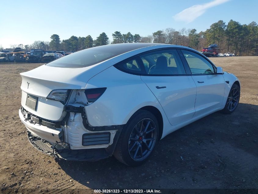 2021 Tesla Model 3 Standard Range Plus Rear-Wheel Drive VIN: 5YJ3E1EAXMF867712 Lot: 38261323