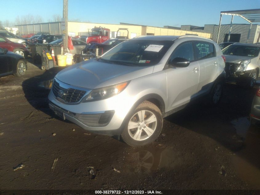 2012 Kia Sportage Lx VIN: KNDPB3A27C7216031 Lot: 38279722