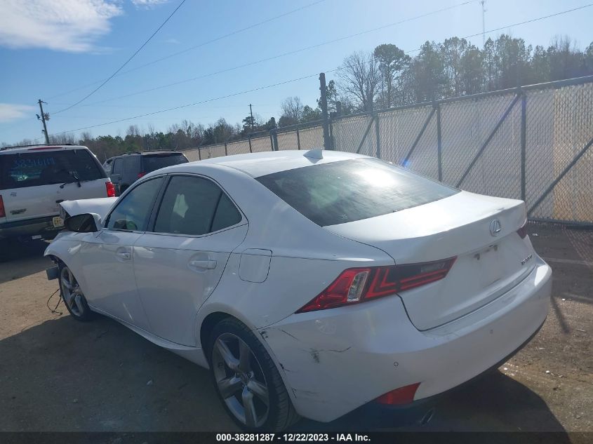 2014 Lexus Is 350 Base (A8) VIN: JTHBE1D27E5004308 Lot: 38281287