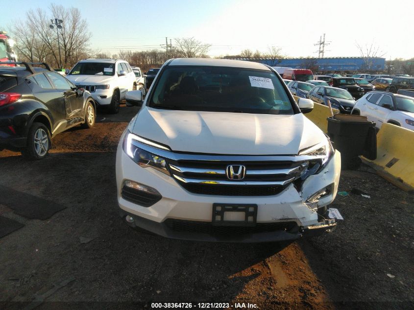 2018 Honda Pilot Ex VIN: 5FNYF6H33JB066046 Lot: 38364726