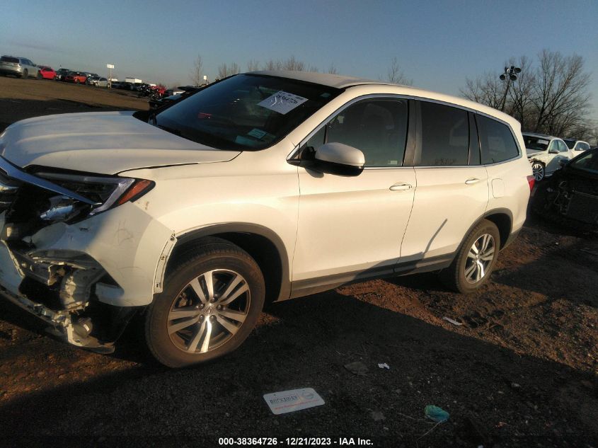 2018 Honda Pilot Ex VIN: 5FNYF6H33JB066046 Lot: 38364726