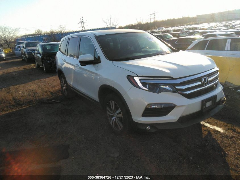 2018 Honda Pilot Ex VIN: 5FNYF6H33JB066046 Lot: 38364726