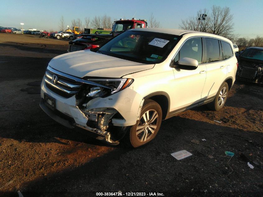 2018 Honda Pilot Ex VIN: 5FNYF6H33JB066046 Lot: 38364726