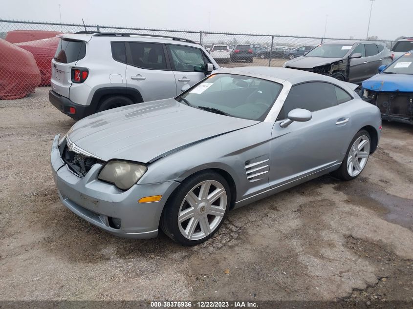 2004 Chrysler Crossfire VIN: 1C3AN69L94X022070 Lot: 38375936