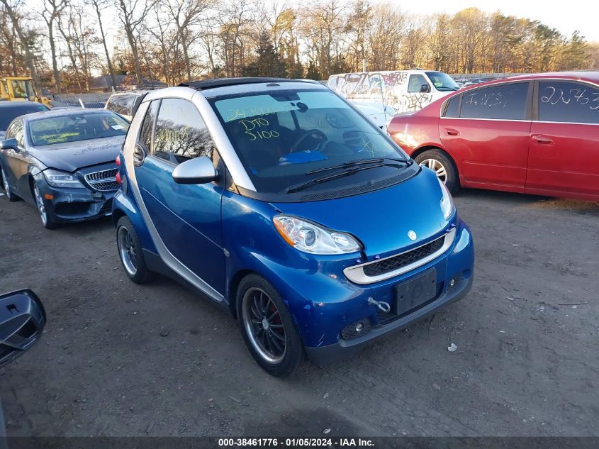 2008 Smart Fortwo Passion VIN: WMEEK31X48K167864 Lot: 38461776