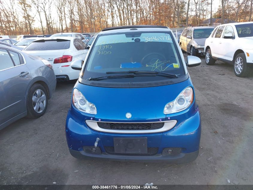 2008 Smart Fortwo Passion VIN: WMEEK31X48K167864 Lot: 38461776