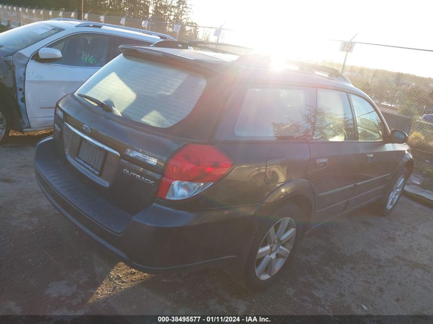 2008 Subaru Outback 2.5I Limited/2.5I Limited L.l. Bean Edition VIN: 4S4BP62C287364241 Lot: 38495577