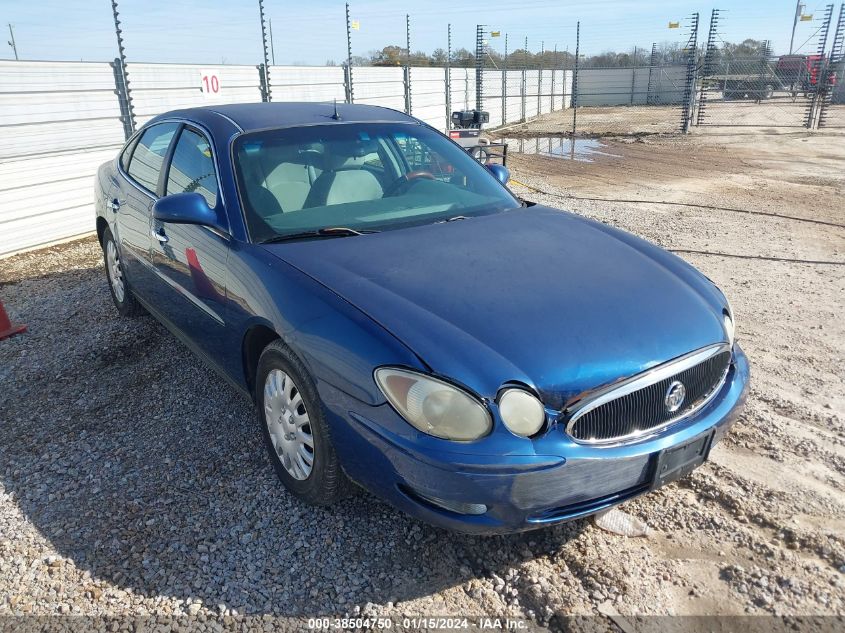 2005 Buick Lacrosse Cx VIN: 2G4WC532551259618 Lot: 38504750