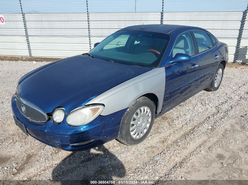 2005 Buick Lacrosse Cx VIN: 2G4WC532551259618 Lot: 38504750