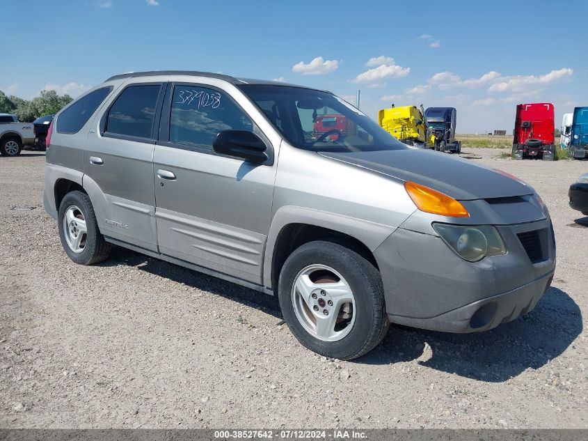 2001 Pontiac Aztek Gt VIN: 3G7DA03E91S530014 Lot: 38527642