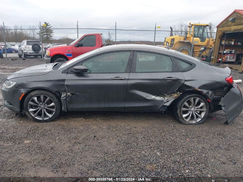 2015 Chrysler 200 S VIN: 1C3CCCDGXFN618083 Lot: 38558766