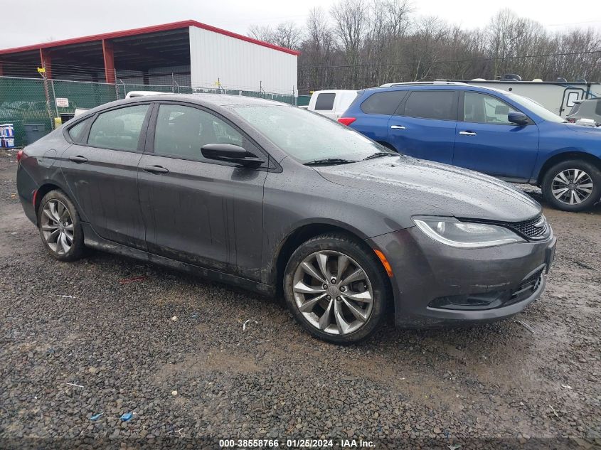 2015 Chrysler 200 S VIN: 1C3CCCDGXFN618083 Lot: 38558766