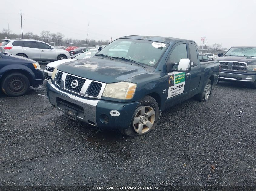 2004 Nissan Titan Se VIN: 1N6AA06A84N566348 Lot: 38569606