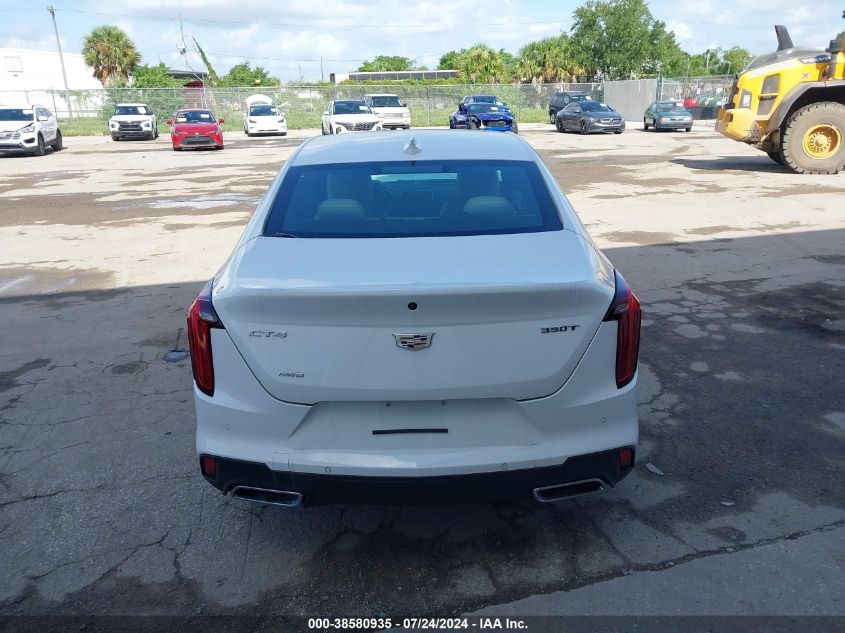 2024 Cadillac Ct4 Premium Luxury VIN: 1G6DF5RK2R0107987 Lot: 38580935