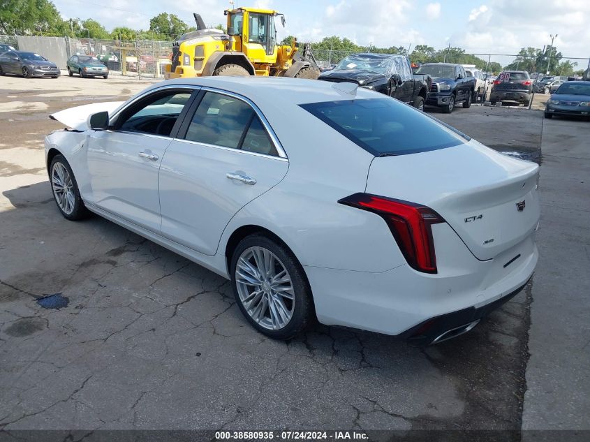 2024 Cadillac Ct4 Premium Luxury VIN: 1G6DF5RK2R0107987 Lot: 38580935