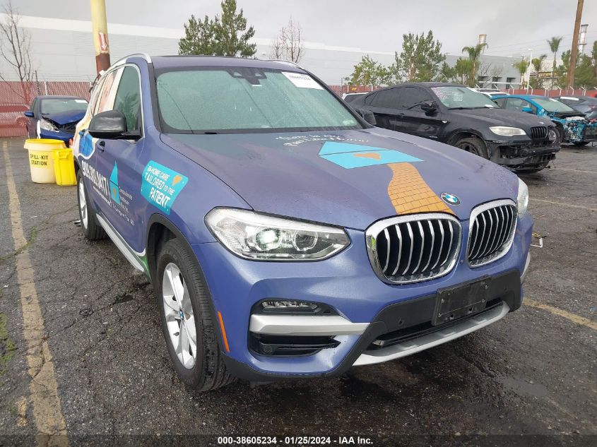 2020 BMW X3 Sdrive30I VIN: 5UXTY3C05L9C81216 Lot: 38605234