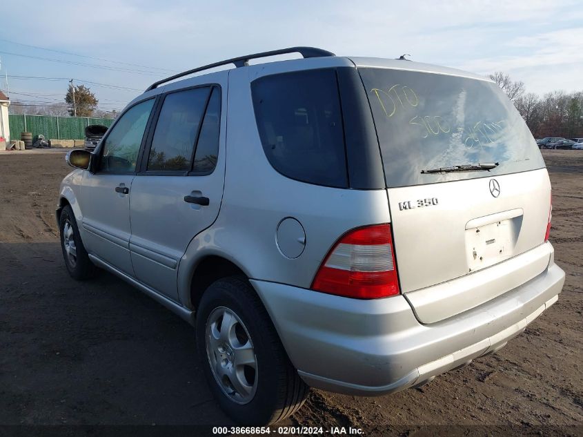 2004 Mercedes-Benz Ml 350 4Matic VIN: 4JGAB57E04A465516 Lot: 38668654