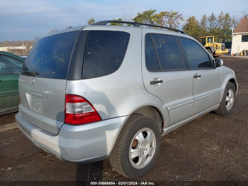 2004 Mercedes-Benz Ml 350 4Matic VIN: 4JGAB57E04A465516 Lot: 38668654