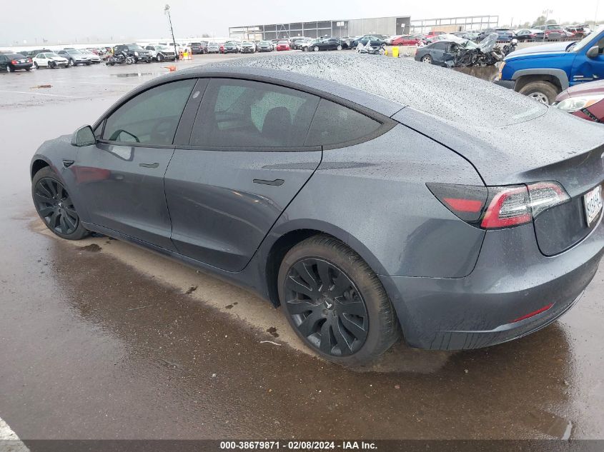 2021 Tesla Model 3 Long Range Dual Motor All-Wheel Drive VIN: 5YJ3E1EB6MF995325 Lot: 38679871