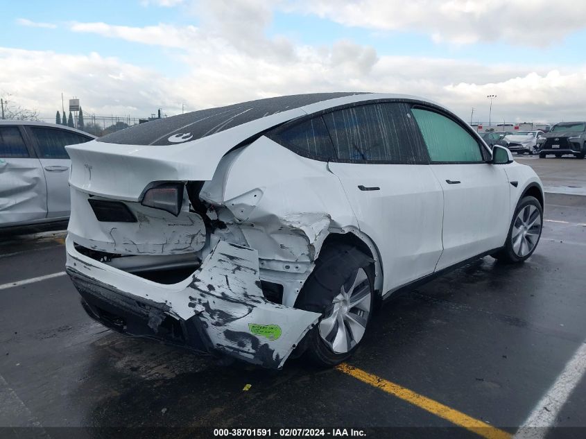 2023 Tesla Model Y Awd/Long Range Dual Motor All-Wheel Drive VIN: 7SAYGDEE9PA109305 Lot: 38701591