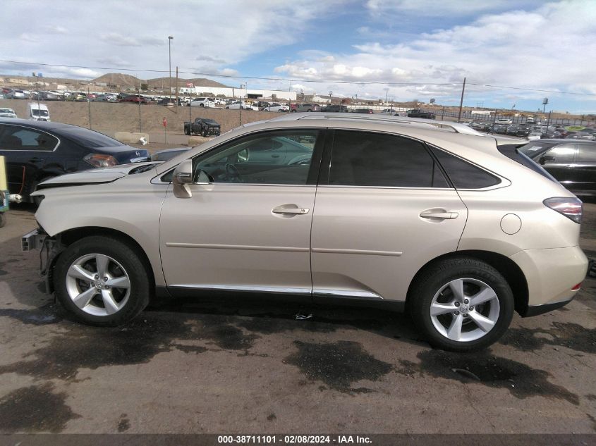 2013 Lexus Rx 350 VIN: 2T2BK1BA3DC173422 Lot: 38711101