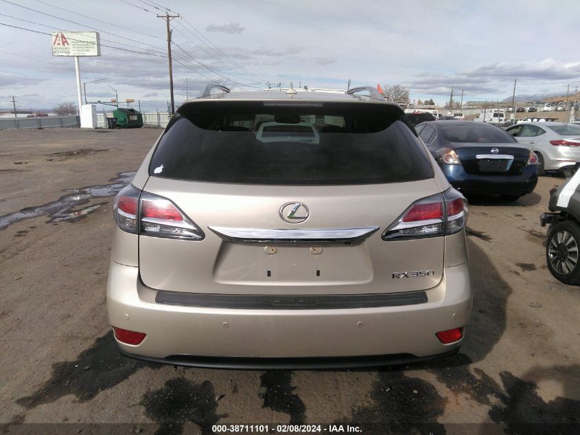 2013 Lexus Rx 350 VIN: 2T2BK1BA3DC173422 Lot: 38711101