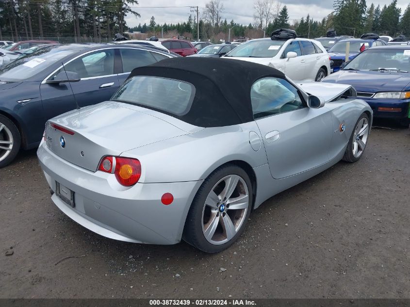 2003 BMW Z4 2.5I VIN: 4USBT33483LS46596 Lot: 38732439