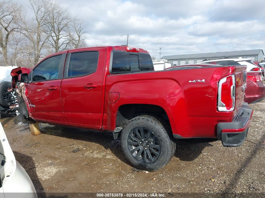 2021 GMC Canyon 4Wd Short Box Elevation VIN: 1GTG6CEN8M1219646 Lot: 38753878