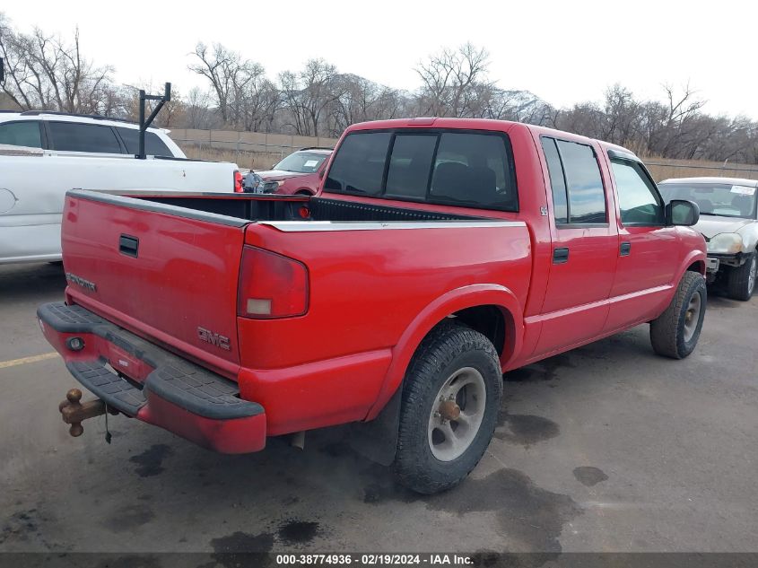 2002 GMC Sonoma Sls VIN: 1GTDT13W52K203083 Lot: 38774936