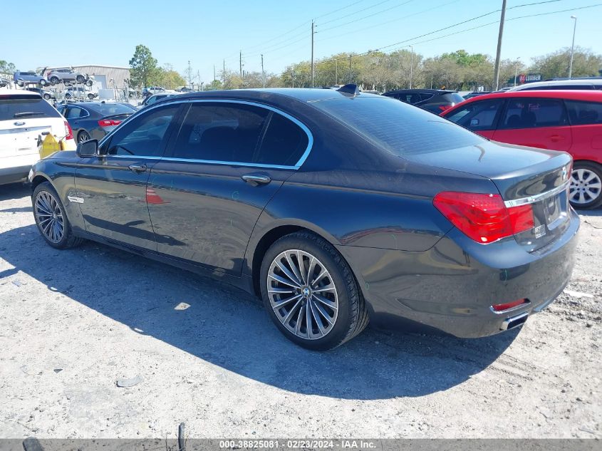 2012 BMW 740Li VIN: WBAKB4C50CC575412 Lot: 38825081