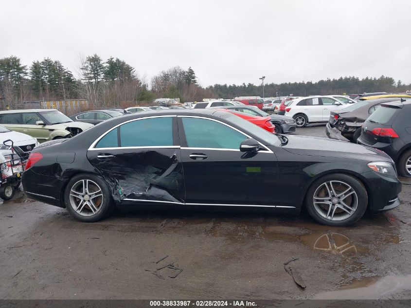 2016 Mercedes-Benz S 550 4Matic VIN: WDDUG8FB3GA234728 Lot: 38833987