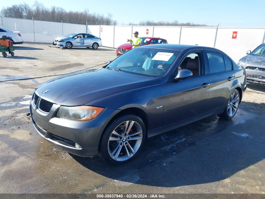 2007 BMW 328Xi VIN: WBAVC93567K031824 Lot: 38837940