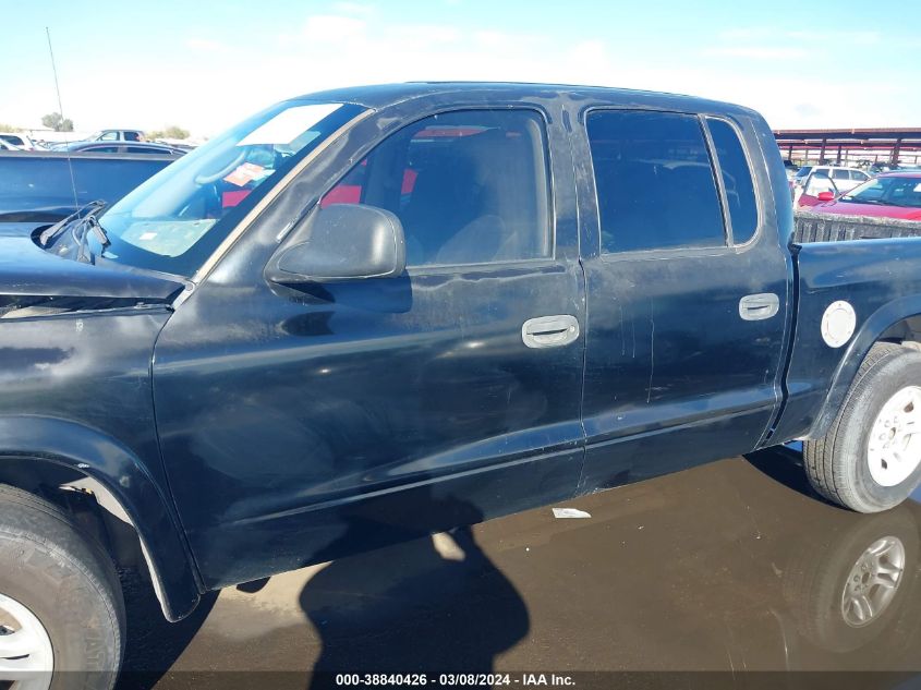 2003 Dodge Dakota Sport/Sxt VIN: 1D7HL38X53S381338 Lot: 38840426