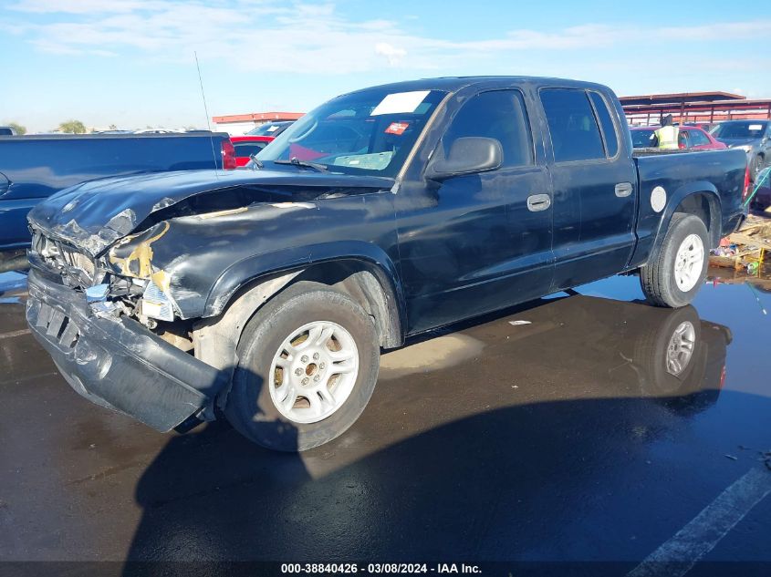 2003 Dodge Dakota Sport/Sxt VIN: 1D7HL38X53S381338 Lot: 38840426