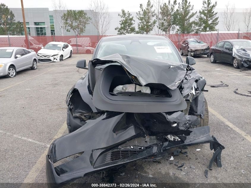 2023 Tesla Model Y Awd/Long Range Dual Motor All-Wheel Drive VIN: 7SAYGDEE7PA142402 Lot: 38842373