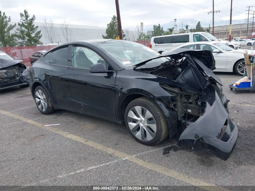 2023 Tesla Model Y Awd/Long Range Dual Motor All-Wheel Drive VIN: 7SAYGDEE7PA142402 Lot: 38842373