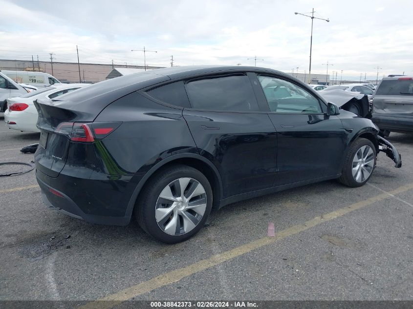 2023 Tesla Model Y Awd/Long Range Dual Motor All-Wheel Drive VIN: 7SAYGDEE7PA142402 Lot: 38842373