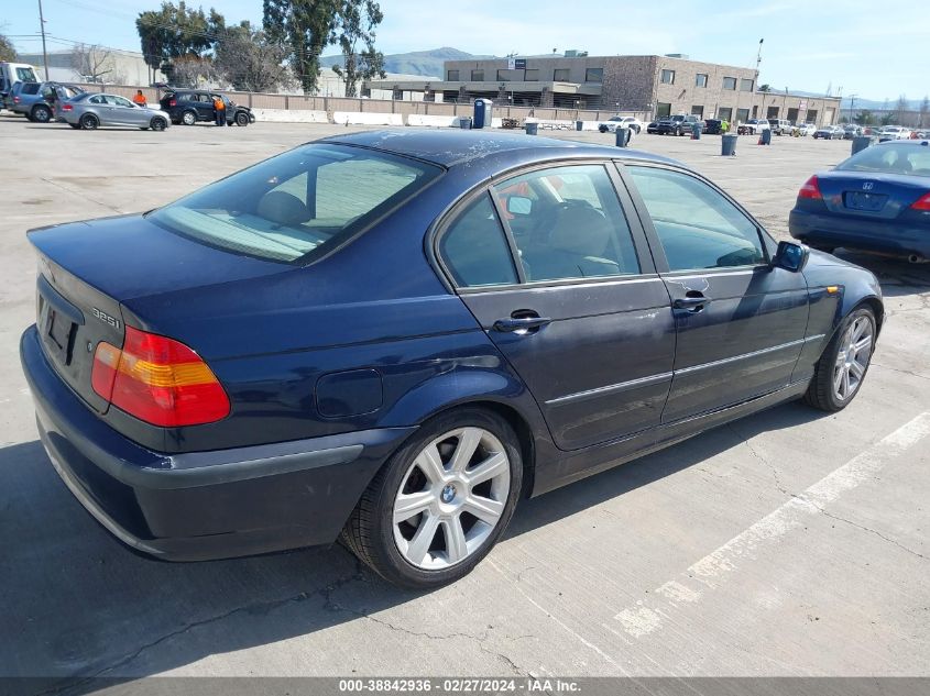 2002 BMW 325I VIN: WBAET37472NJ18332 Lot: 38842936