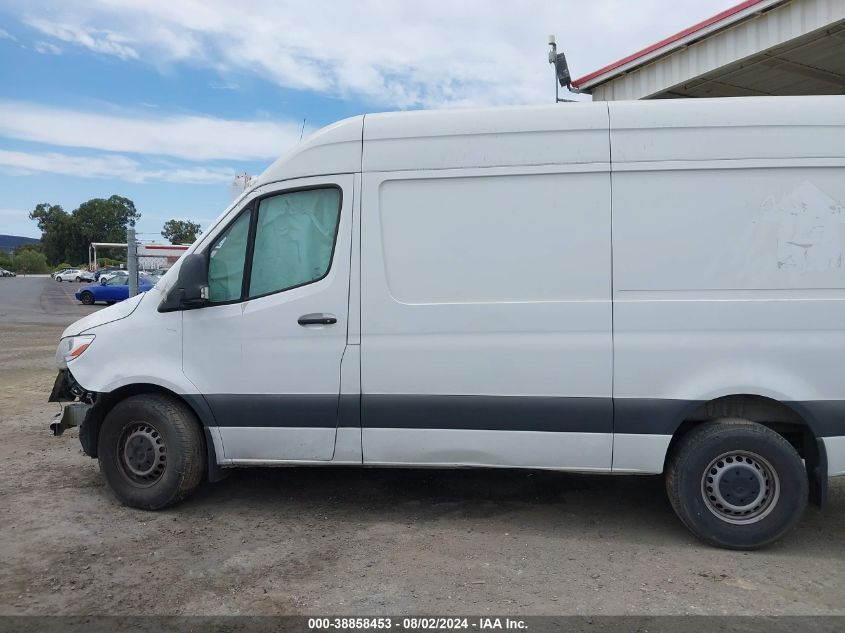 2021 Mercedes-Benz Sprinter 2500 Standard Roof I4 Diesel VIN: W1W4DBHY2MT053450 Lot: 38858453