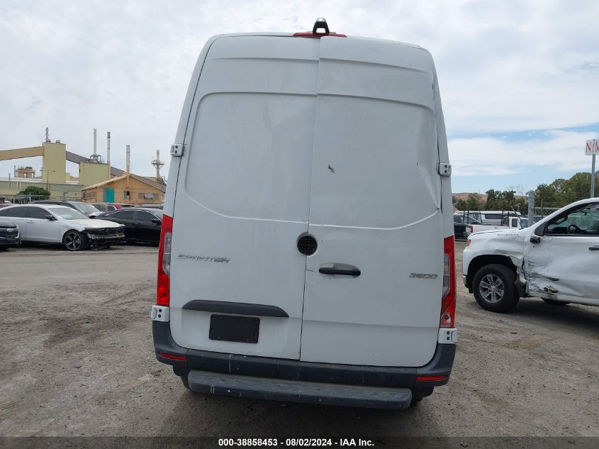 2021 Mercedes-Benz Sprinter 2500 Standard Roof I4 Diesel VIN: W1W4DBHY2MT053450 Lot: 38858453