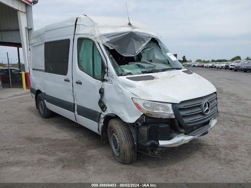 2021 Mercedes-Benz Sprinter 2500 Standard Roof I4 Diesel VIN: W1W4DBHY2MT053450 Lot: 38858453