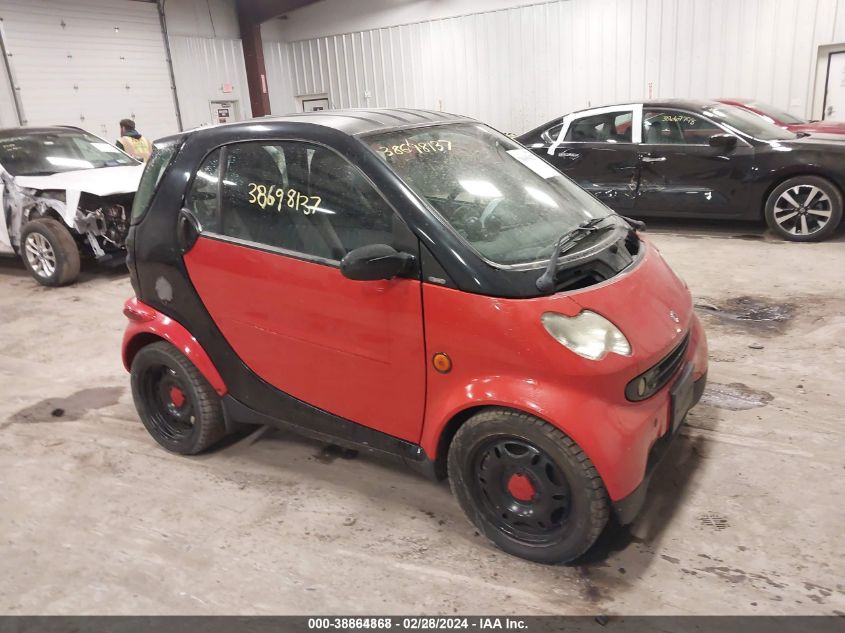 2005 Smart Fortwo VIN: WMEAJ00F05J181447 Lot: 38864868