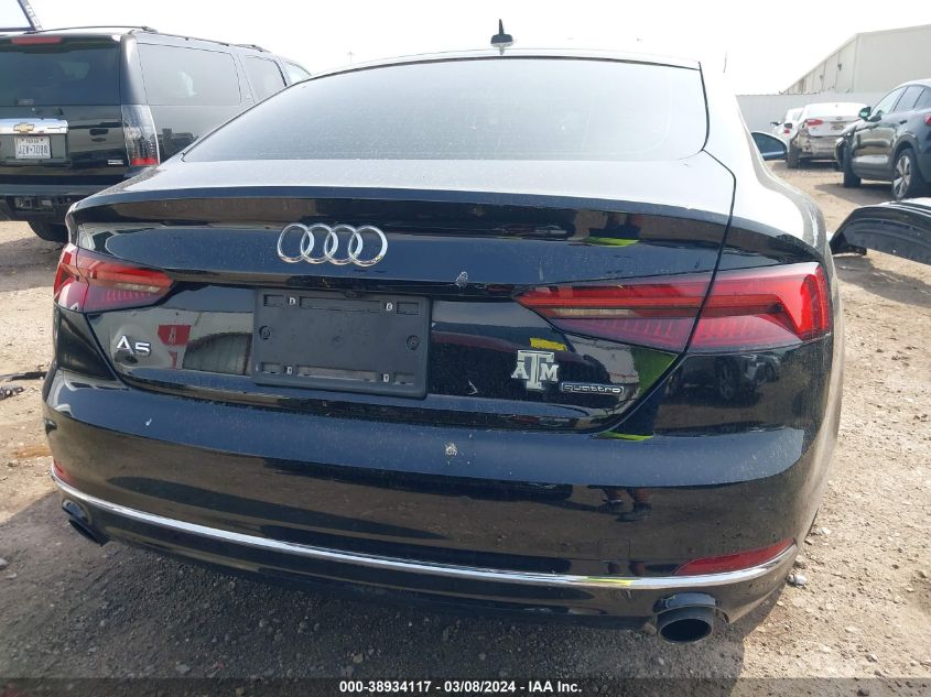 2019 Audi A5 45 Premium VIN: WAUBNCF53KA078345 Lot: 38934117